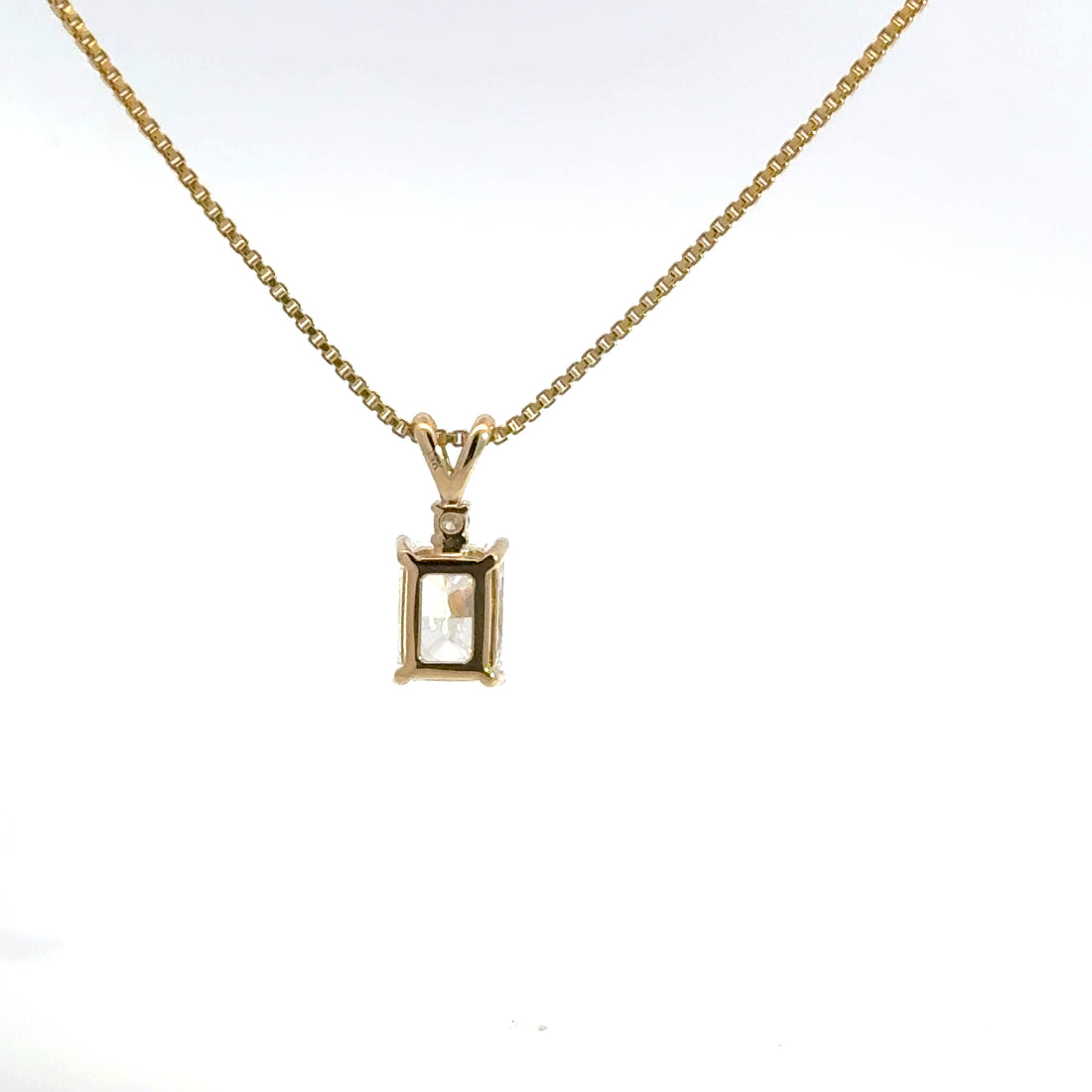 2.01 CTW Radiant Lab-Grown Diamond Pendant