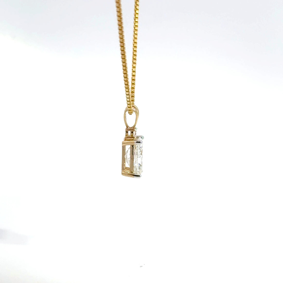 2.01 CTW Radiant Lab-Grown Diamond Pendant