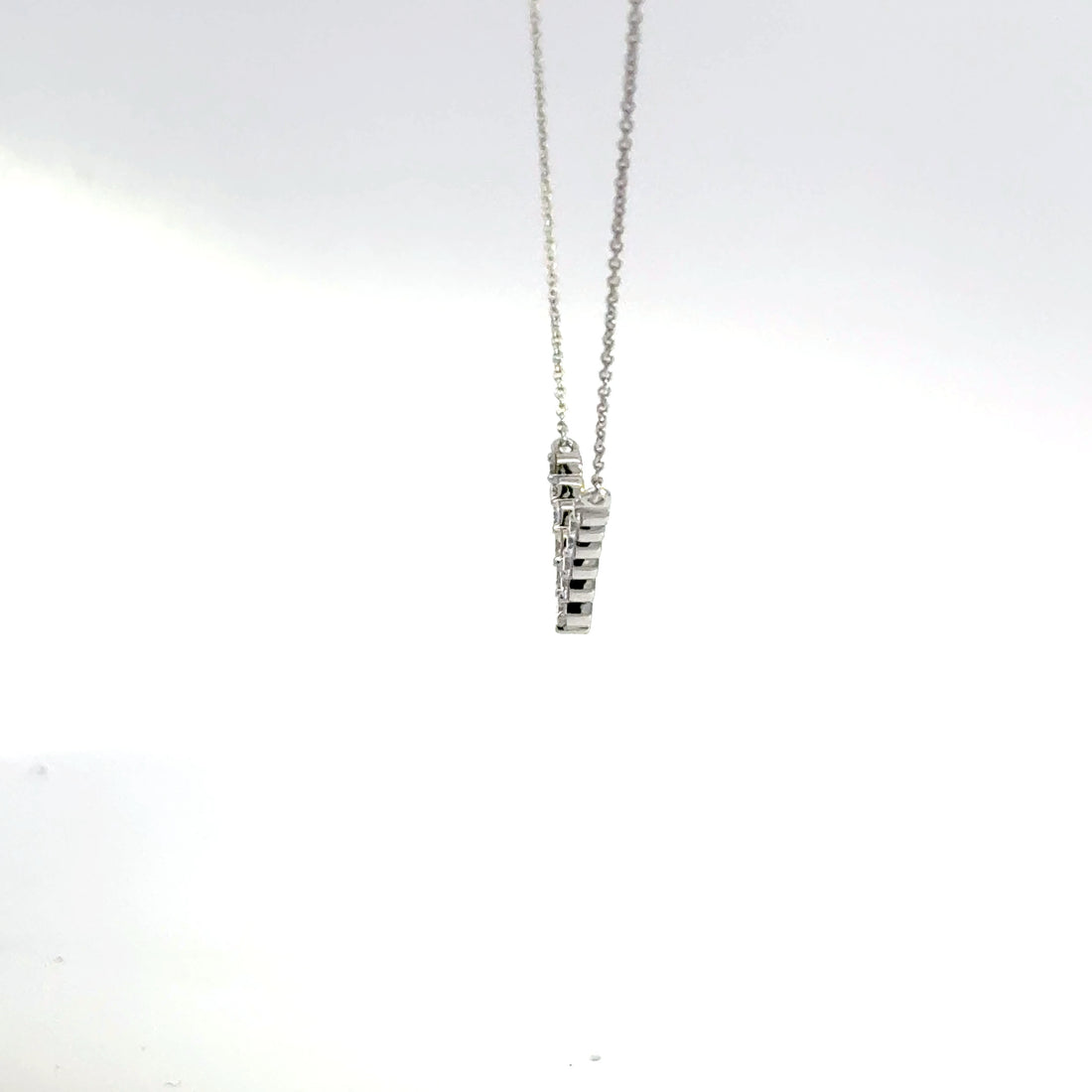 0.25 CTW Lab-Grown Diamond Chevron Necklace