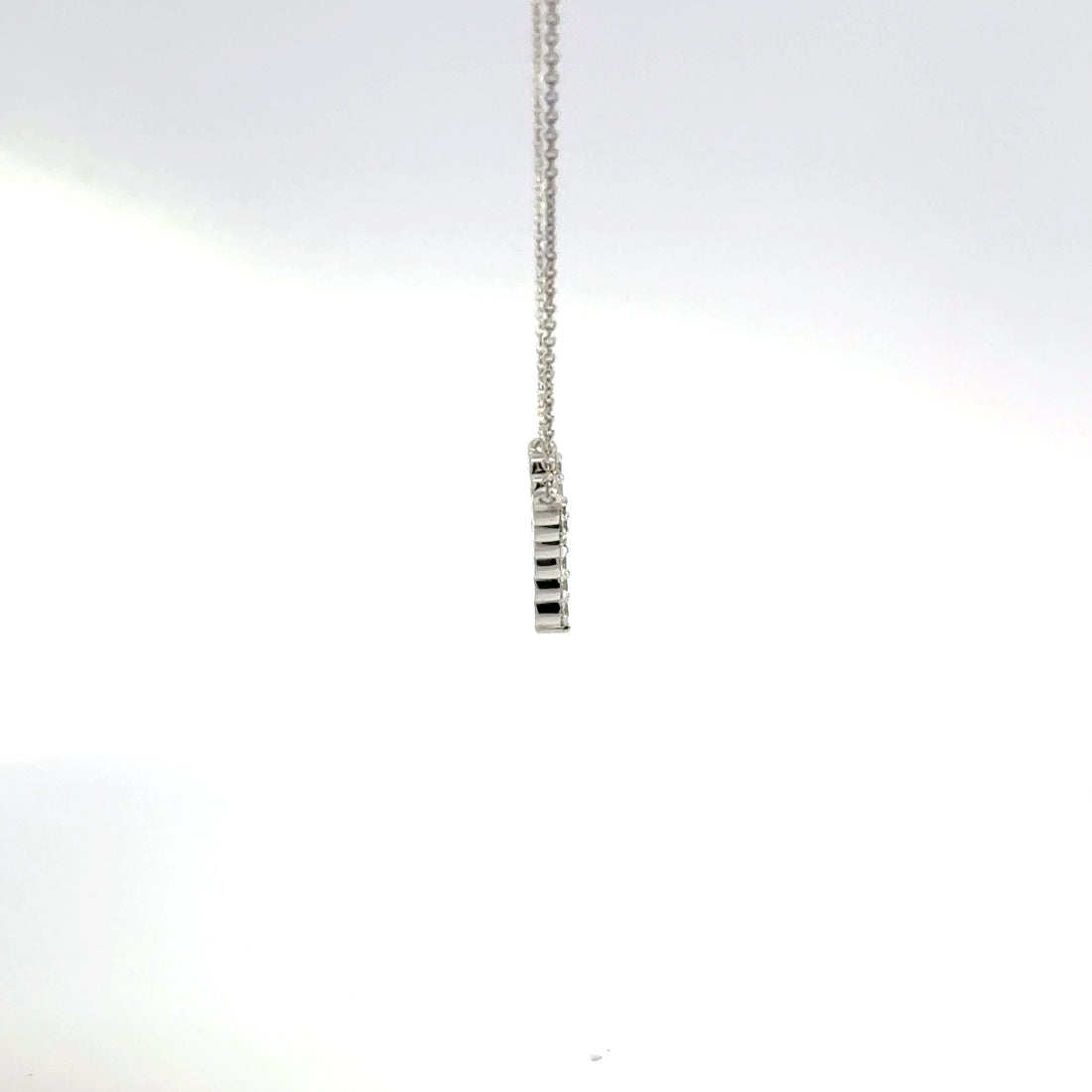 0.25 CTW Lab-Grown Diamond Chevron Necklace