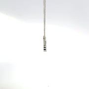 0.25 CTW Lab-Grown Diamond Chevron Necklace view 5
