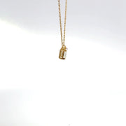 1.00 CTW Emerald Lab-Grown Diamond East-West Necklace view 5
