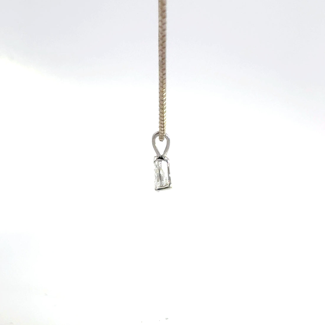 0.50 CTW Pear Lab-Grown Diamond Pendant
