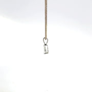 0.50 CTW Pear Lab-Grown Diamond Pendant view 3