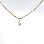 0.50 CTW Pear Lab-Grown Diamond Pendant view 4