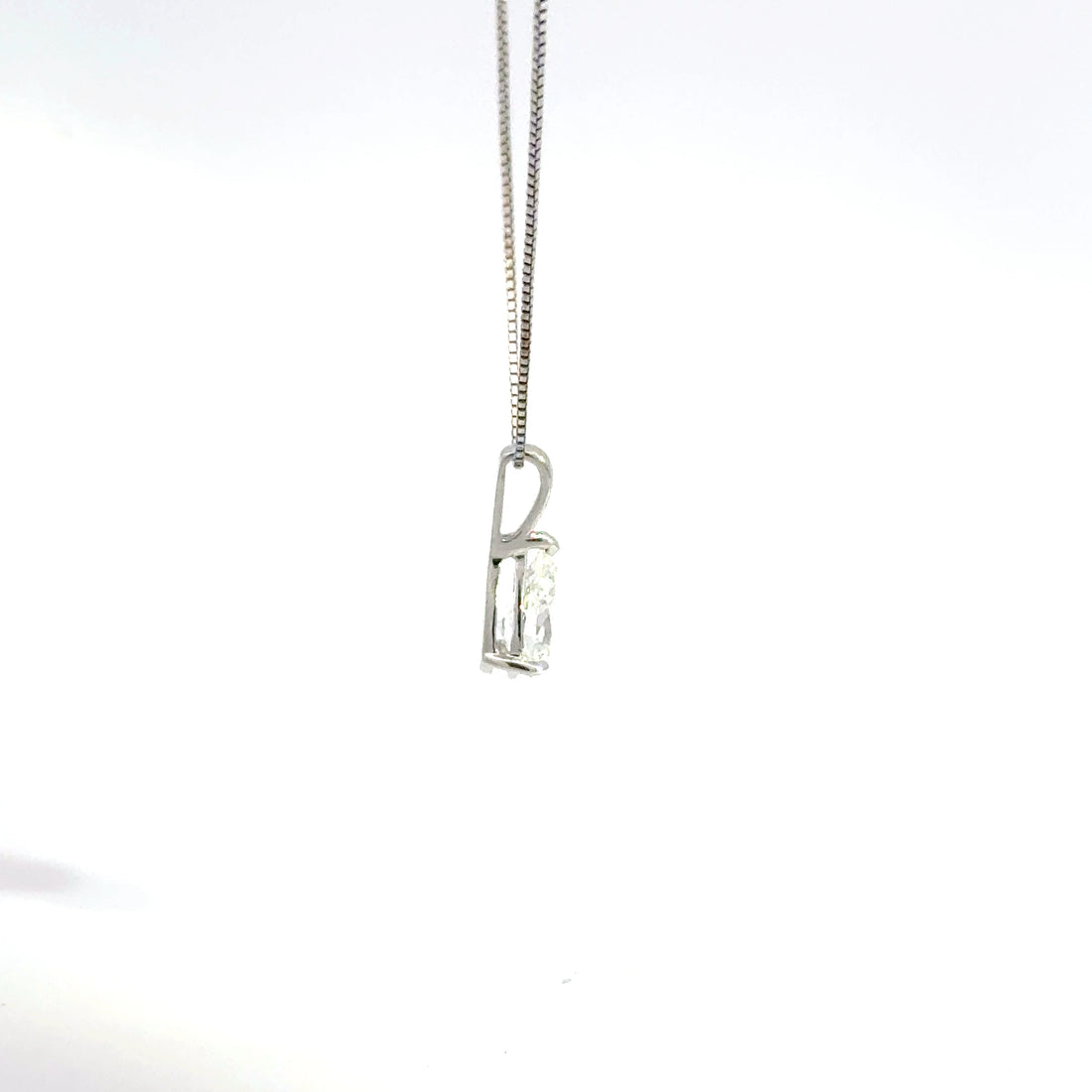 1.00 CTW Pear Lab-Grown Diamond Pendant