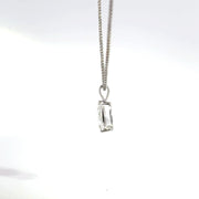 1.50 CTW Pear Lab-Grown Diamond Pendant view 3