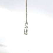 1.50 CTW Pear Lab-Grown Diamond Pendant view 5