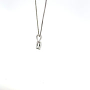 0.50 CTW Oval Lab-Grown Diamond Pendant view 5