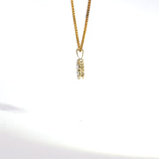 0.48 CTW Lab-Grown Diamond Cluster Pendant view 3