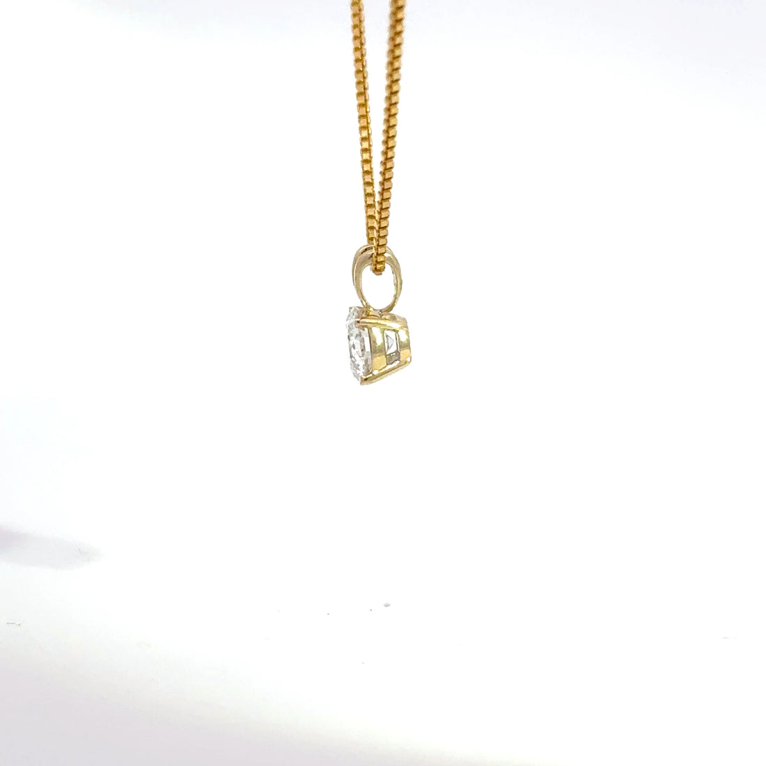 1.00 CTW Round Lab-Grown Diamond Pendant