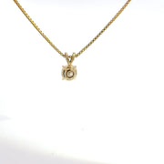 1.00 CTW Round Lab-Grown Diamond Pendant view 4