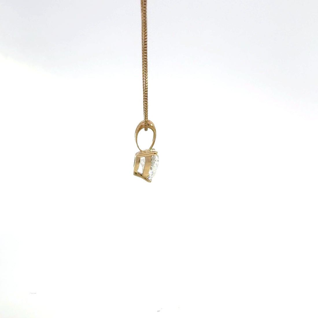 1.00 CTW Heart Lab-Grown Diamond Pendant