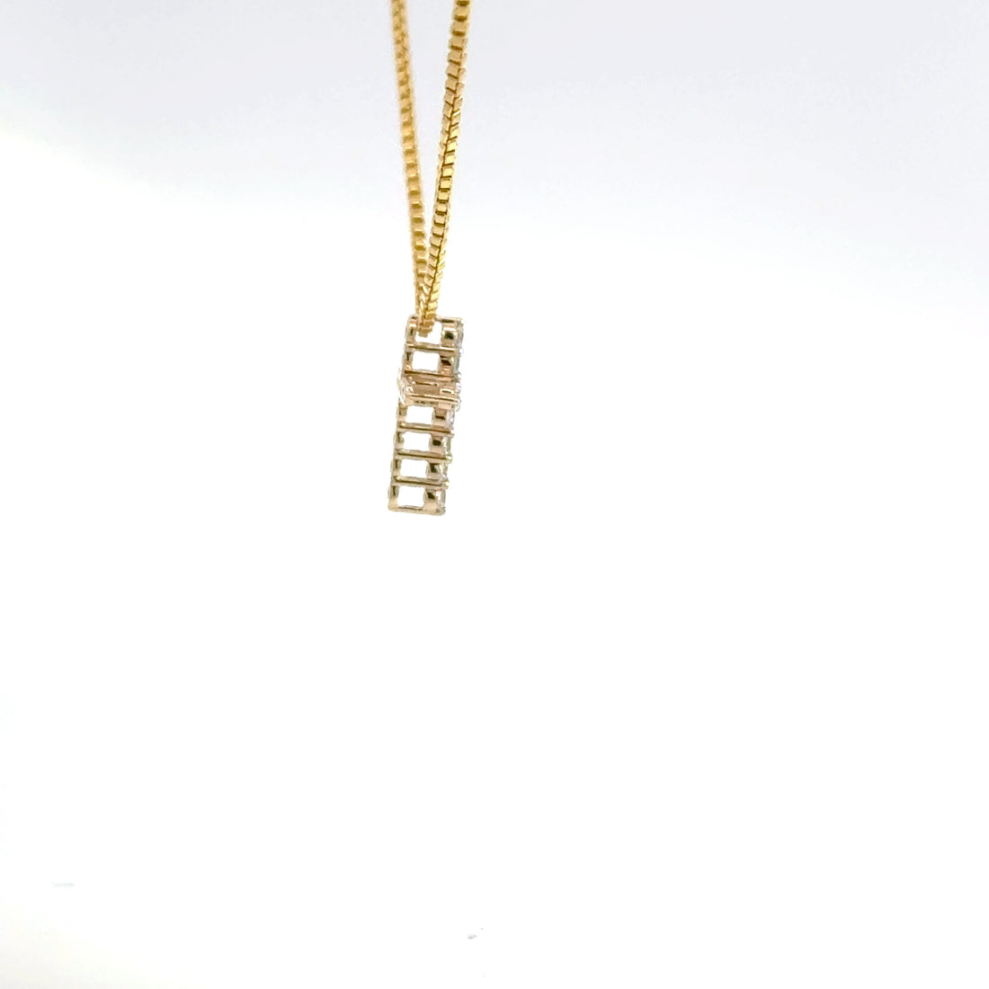 0.25 CTW Lab-Grown Diamond Cross Pendant