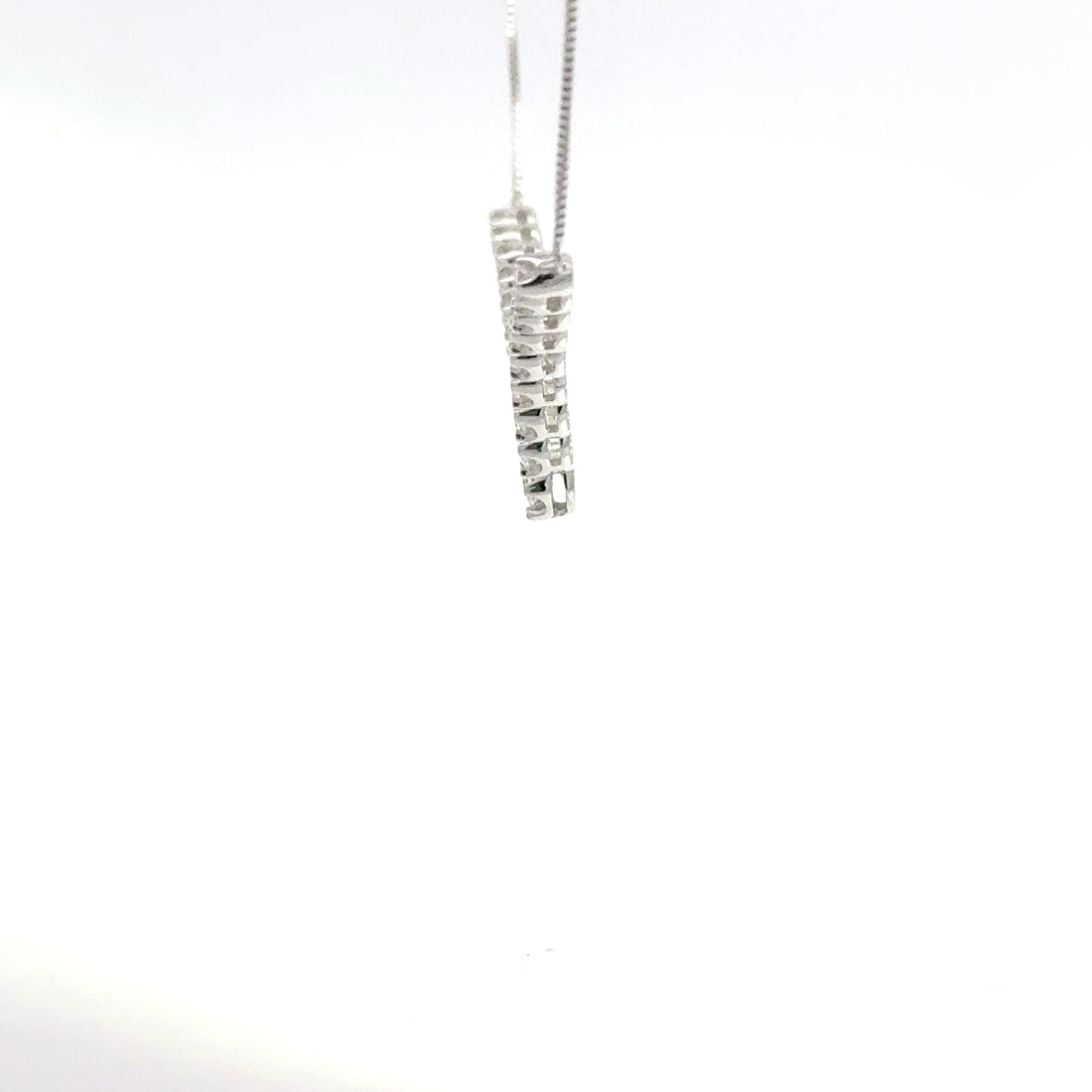 1.00 CTW Lab-Grown Diamond Chevron Necklace