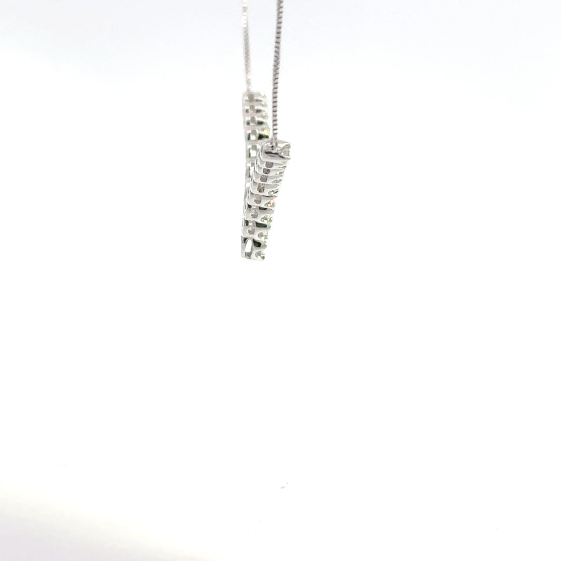1.00 CTW Lab-Grown Diamond Chevron Necklace