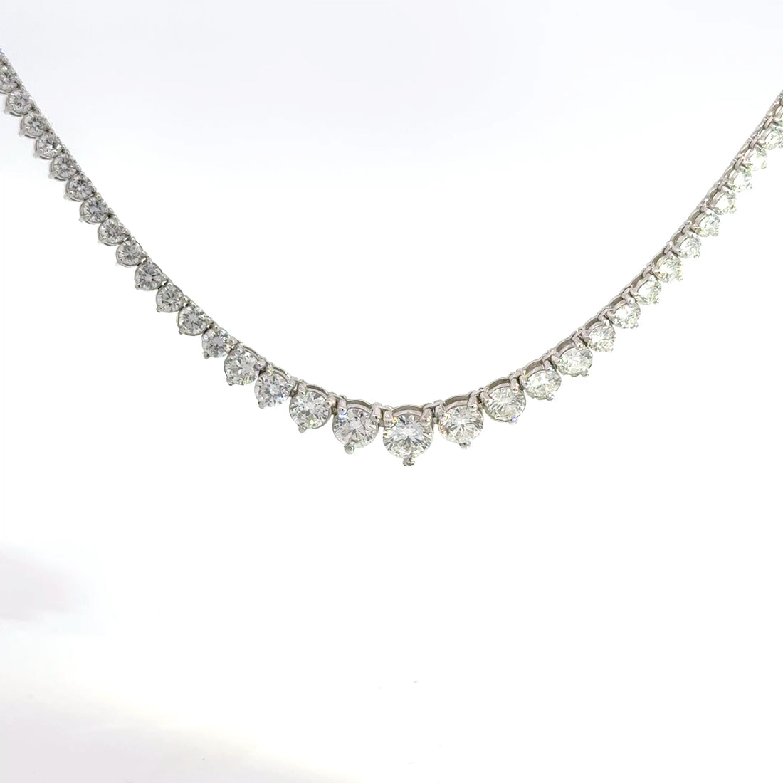 10.78 CTW Lab-Grown Diamond Riviera Necklace