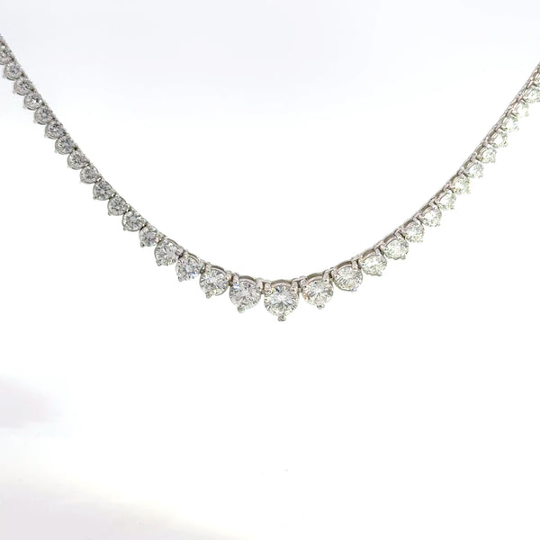 10.78 CTW Lab-Grown Diamond Riviera Necklace