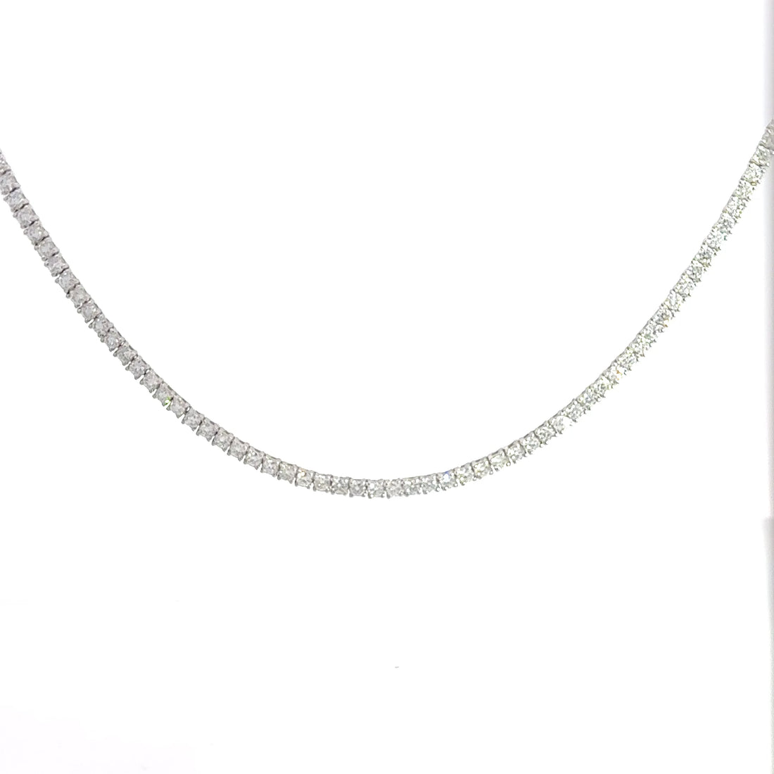 5.32 CTW Lab-Grown Diamond Tennis Necklace