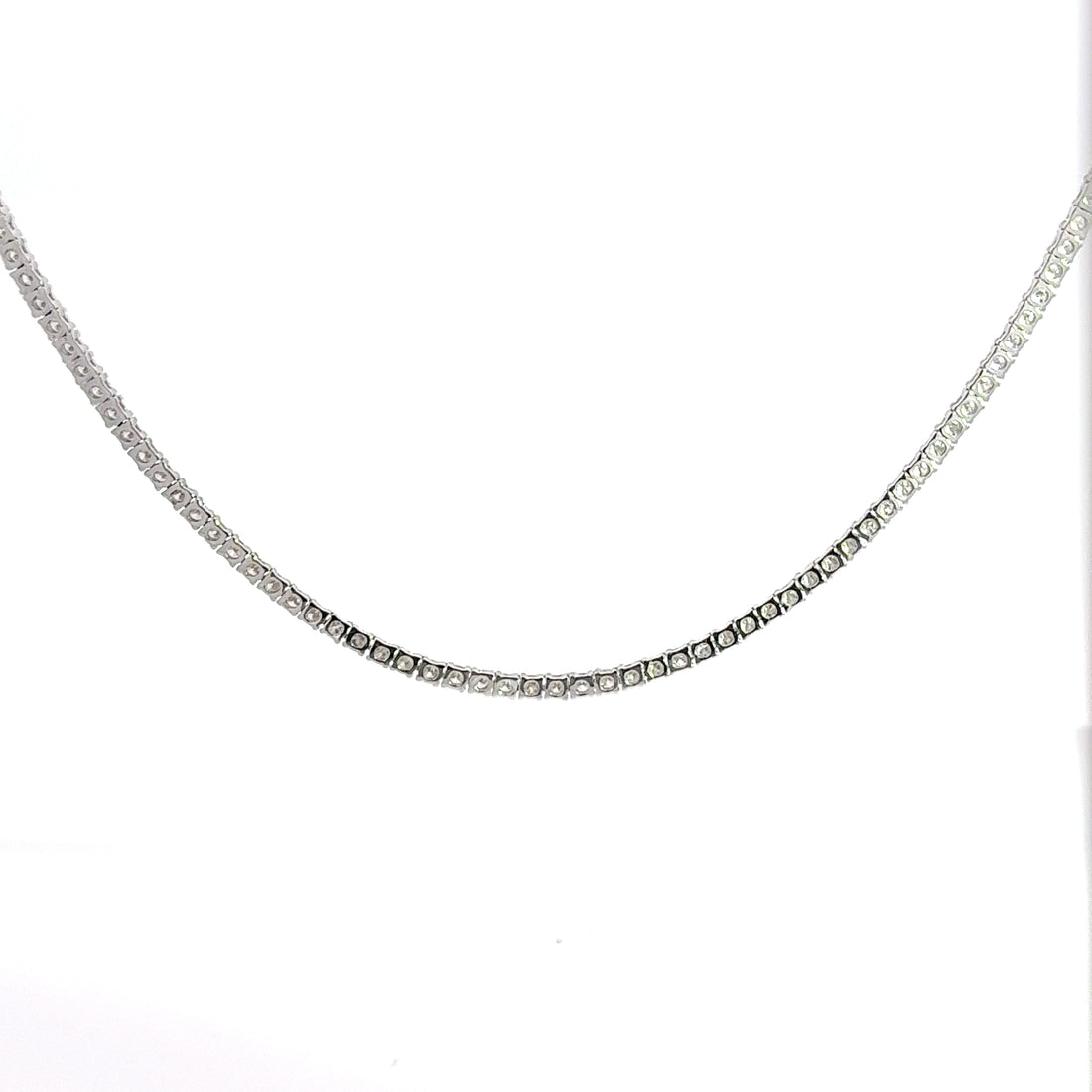 5.32 CTW Lab-Grown Diamond Tennis Necklace