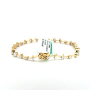 1.85 CTW Mixed-Shape Lab-Grown Diamond Station Bracelet view 4