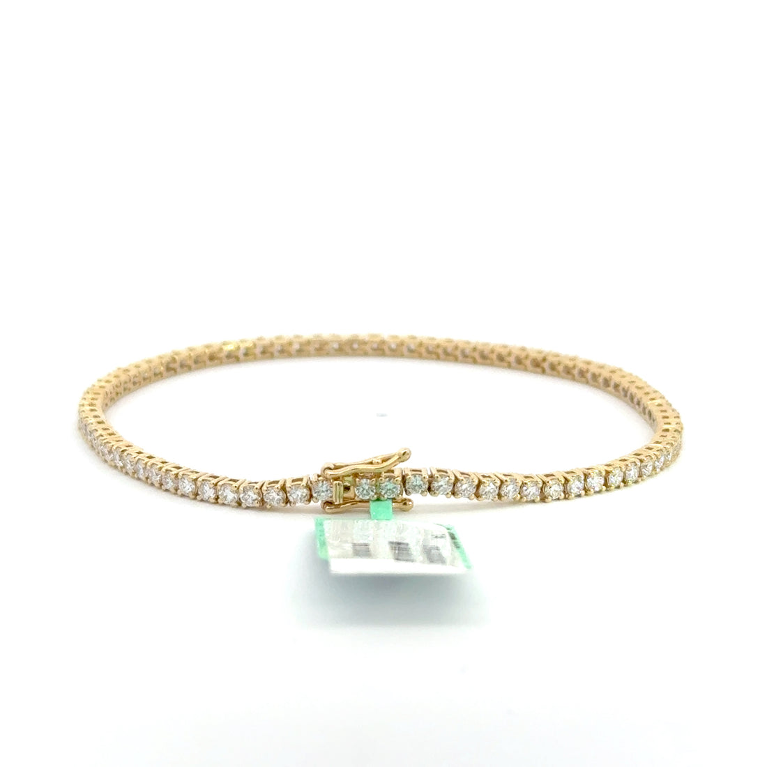 2.40 CTW Lab-Grown Diamond Tennis Bracelet