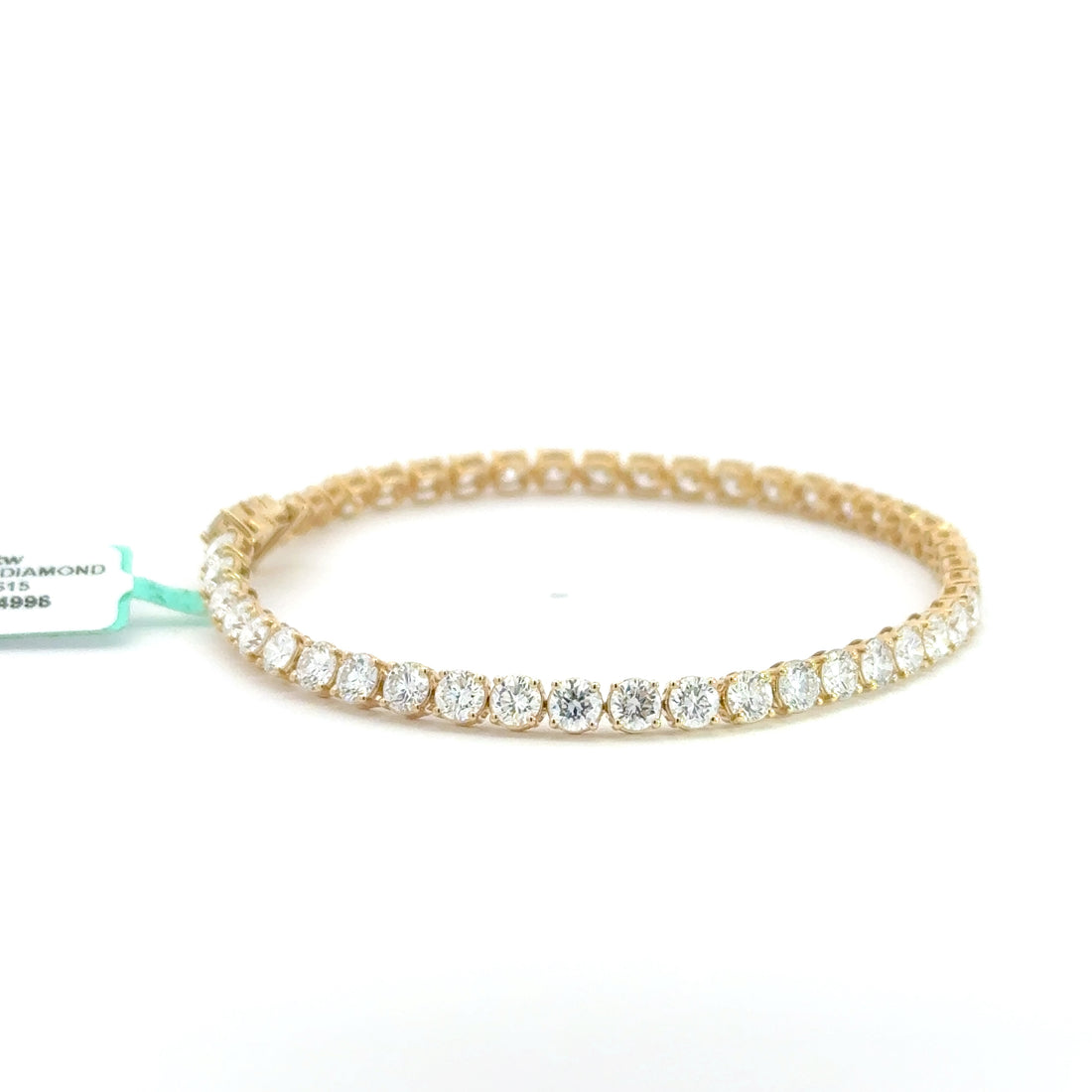 7.05 CTW Lab-Grown Diamond Tennis Bracelet