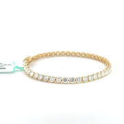 7.05 CTW Lab-Grown Diamond Tennis Bracelet view 5