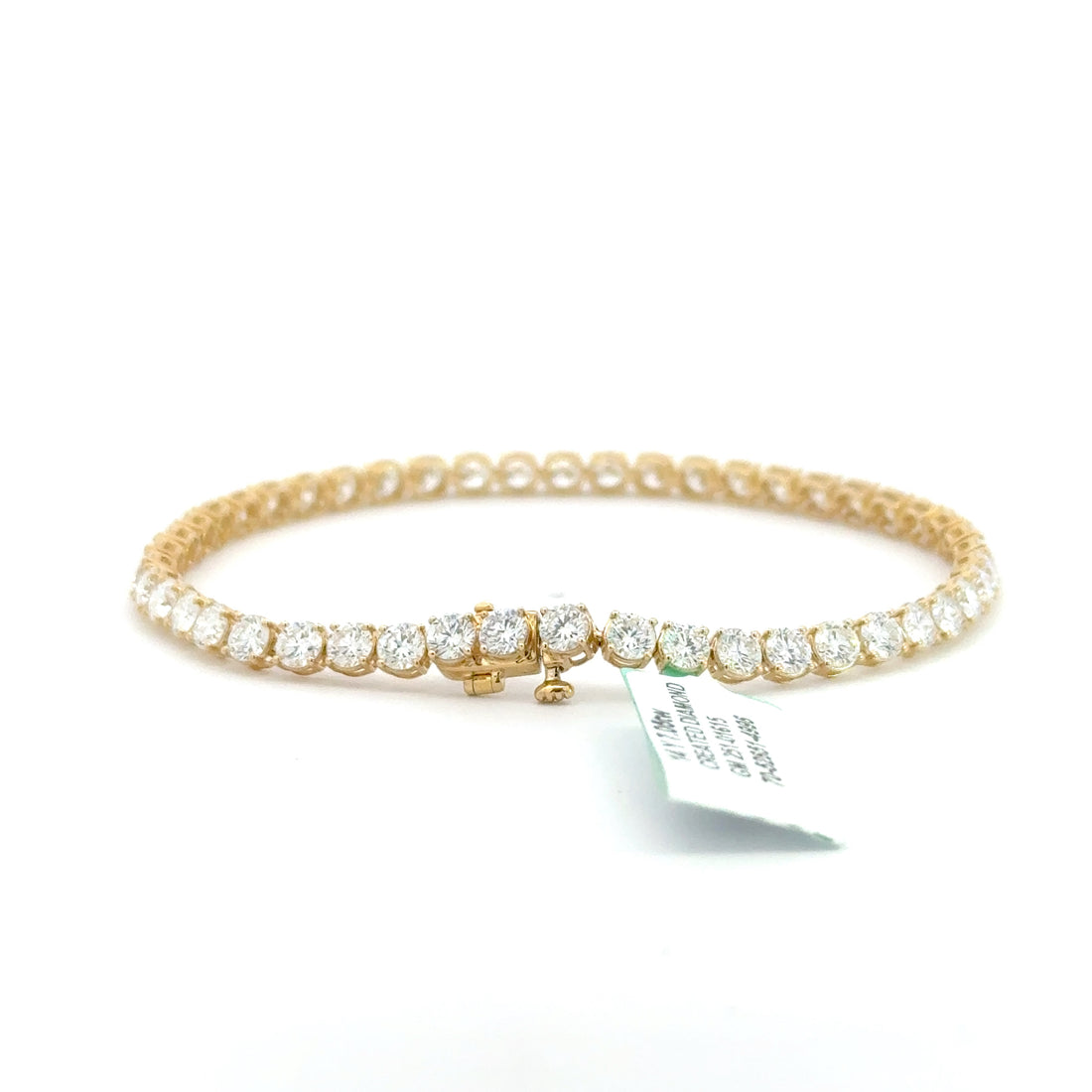 7.05 CTW Lab-Grown Diamond Tennis Bracelet