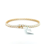 7.05 CTW Lab-Grown Diamond Tennis Bracelet view 4