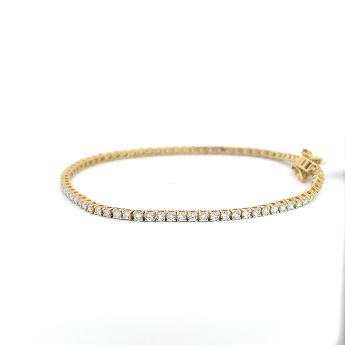 2.00 CTW Lab-Grown Diamond Tennis Bracelet