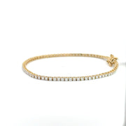 2.00 CTW Lab-Grown Diamond Tennis Bracelet view 3