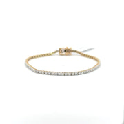 1.00 CTW Lab-Grown Diamond Tennis Bracelet view 2