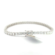 10.55 CTW Lab-Grown Diamond Tennis Bracelet view 4