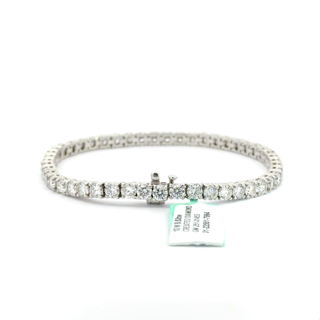 8.53 CTW Lab-Grown Diamond Tennis Bracelet