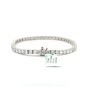 8.53 CTW Lab-Grown Diamond Tennis Bracelet view 4