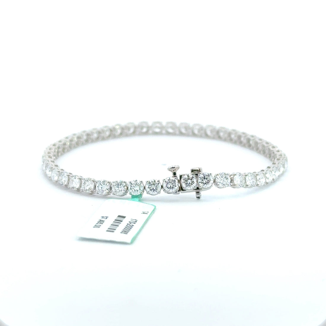 7.06 CTW Lab-Grown Diamond Tennis Bracelet