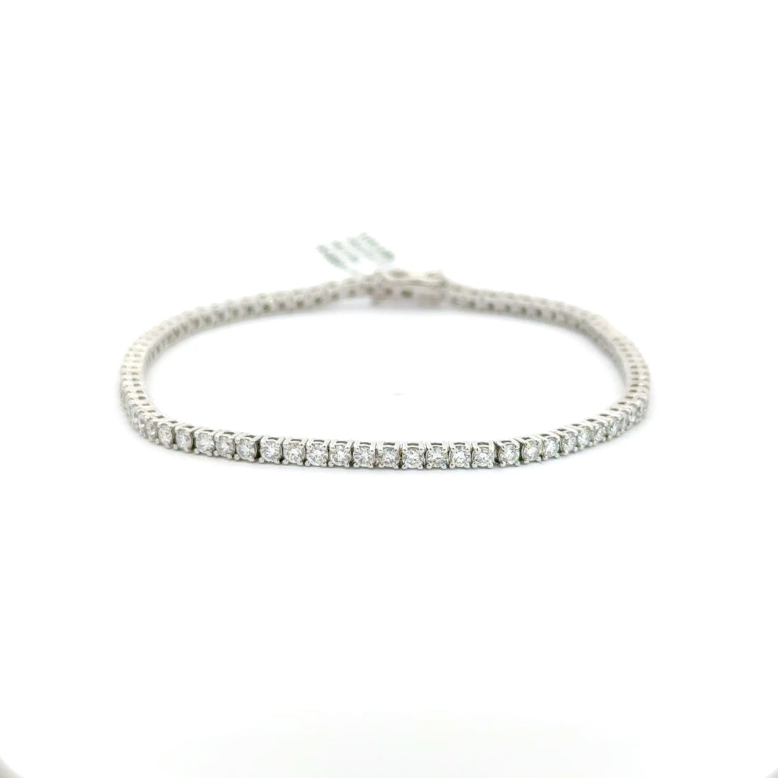 2.40 CTW Lab-Grown Diamond Tennis Bracelet
