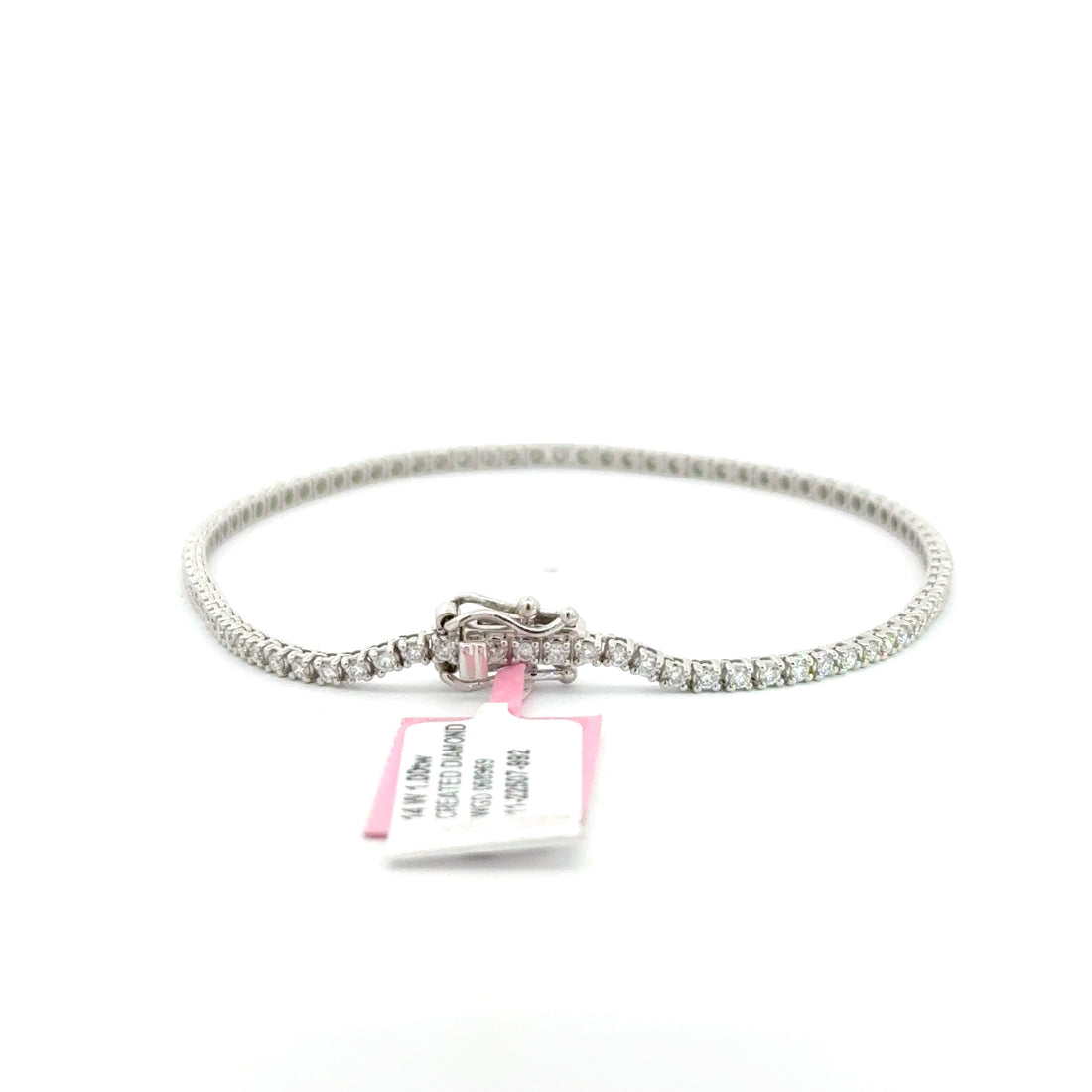 1.00 CTW Lab-Grown Diamond Tennis Bracelet