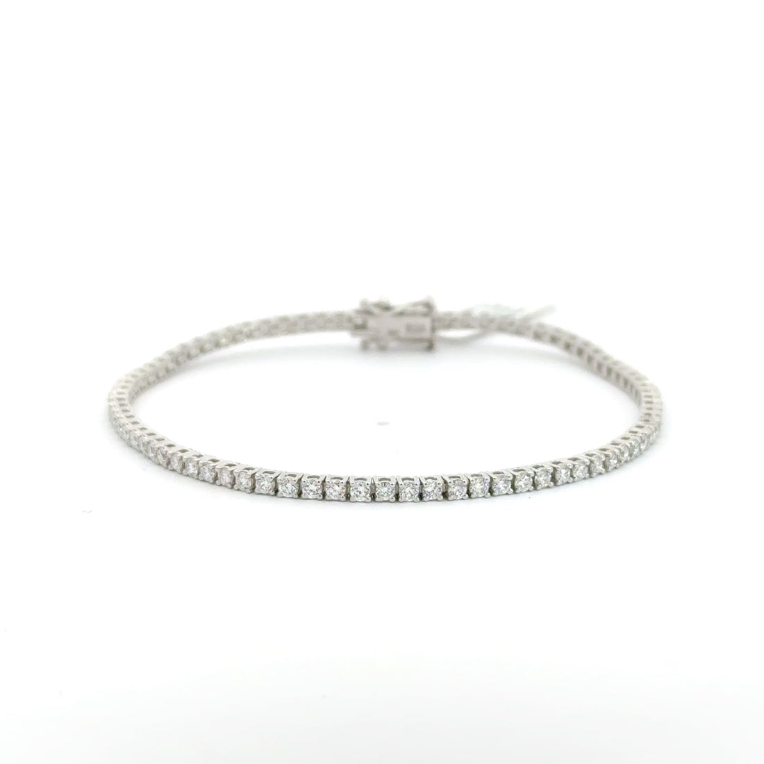 2.00 CTW Lab-Grown Diamond Tennis Bracelet