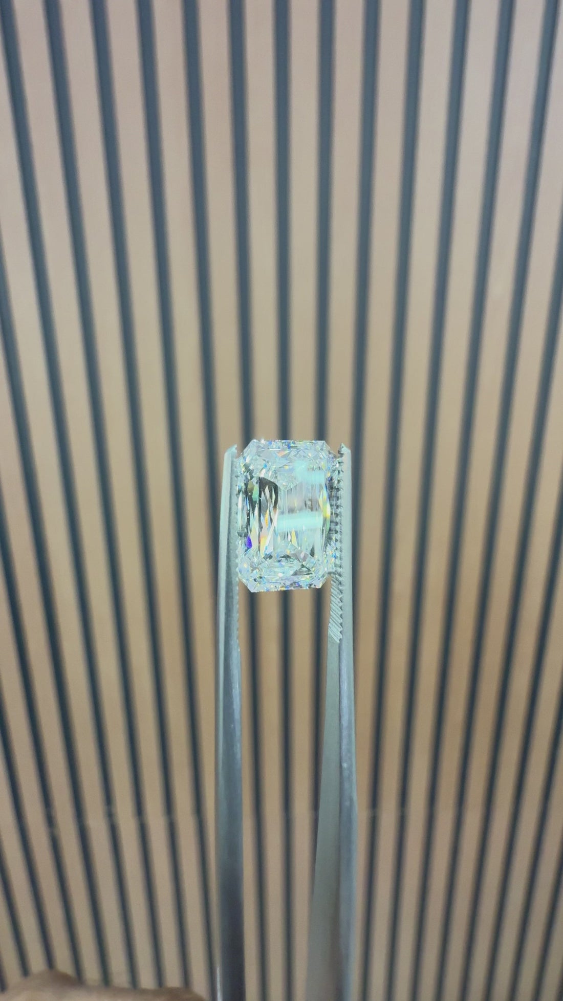 3.81 CT Crisscut Radiant Lab-Grown Diamond — D/VVS2 (IGI)