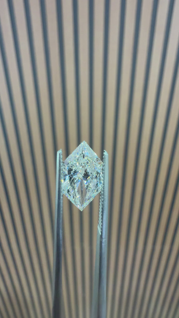 2.60 CT Dutch Marquise Lab-Grown Diamond — F/VS2 (IGI)