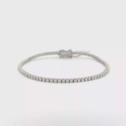 2.00 CTW Lab-Grown Diamond Tennis Bracelet view 1