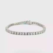 8.53 CTW Lab-Grown Diamond Tennis Bracelet view 1