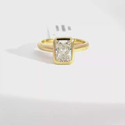 1.59 CTW Radiant-Cut Lab Grown Diamond Engagement Ring view 1
