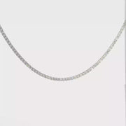 5.32 CTW Lab-Grown Diamond Tennis Necklace view 1