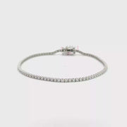 1.00 CTW Lab-Grown Diamond Tennis Bracelet view 1