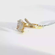 2.25 CTW Oval-Cut Lab Grown Diamond Engagement Ring view 1