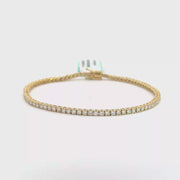 2.40 CTW Lab-Grown Diamond Tennis Bracelet view 1
