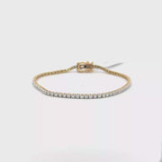 1.00 CTW Lab-Grown Diamond Tennis Bracelet view 1